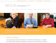Tablet Screenshot of nesca-newton.com
